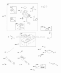 Part Location Diagram of 697415 Briggs and Stratton Carburetor